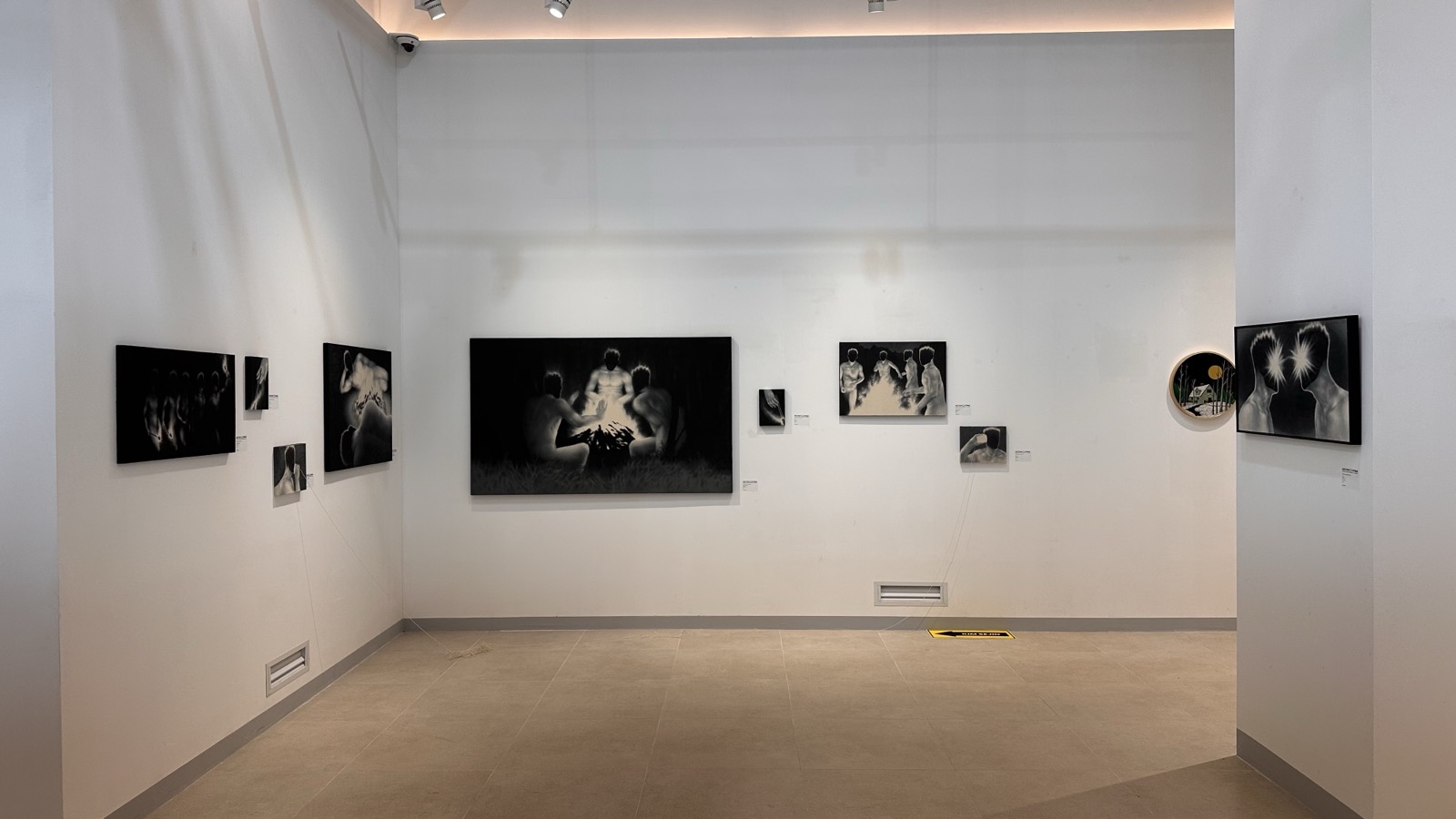 《CAUTION》 기획전 — CONTINUE AUCTION · 강민석 외 6인 그룹전, 서울 강남 14