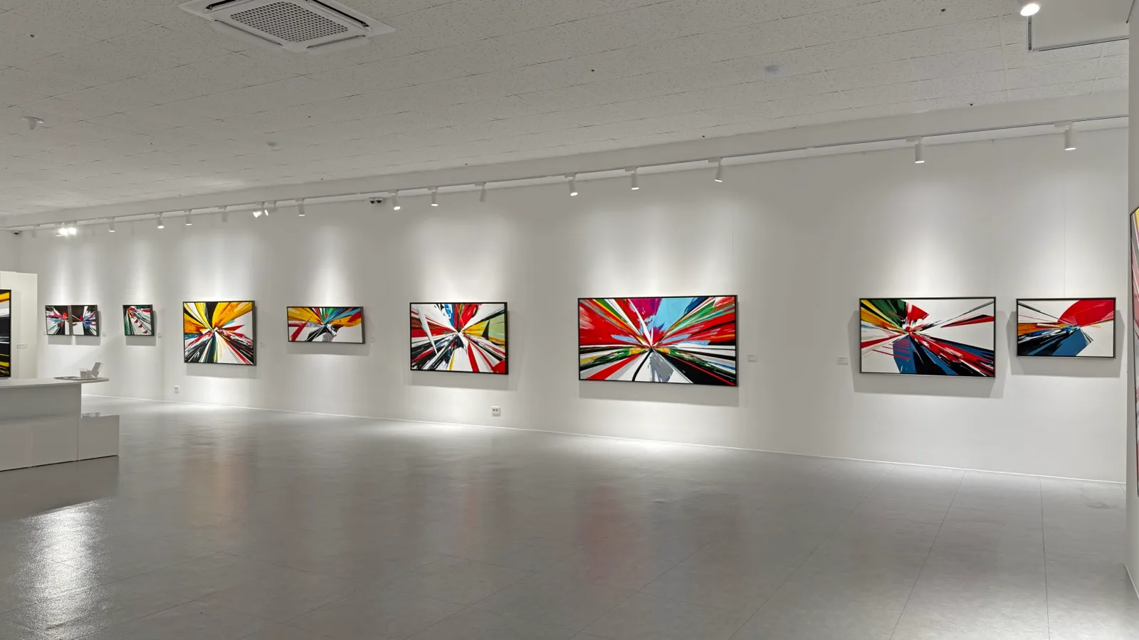 RED LINE : Beyond Time and Space — Minseok Kang’s 15th Solo Exhibition · Gallery UP, Busan 5