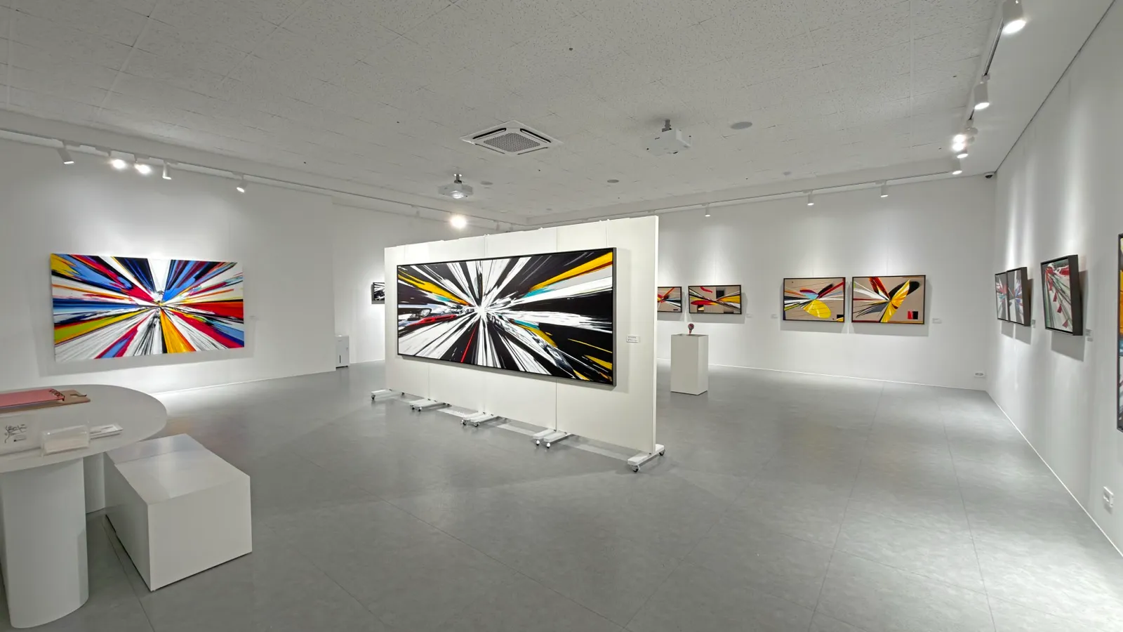 RED LINE : Beyond Time and Space — Minseok Kang’s 15th Solo Exhibition · Gallery UP, Busan 6
