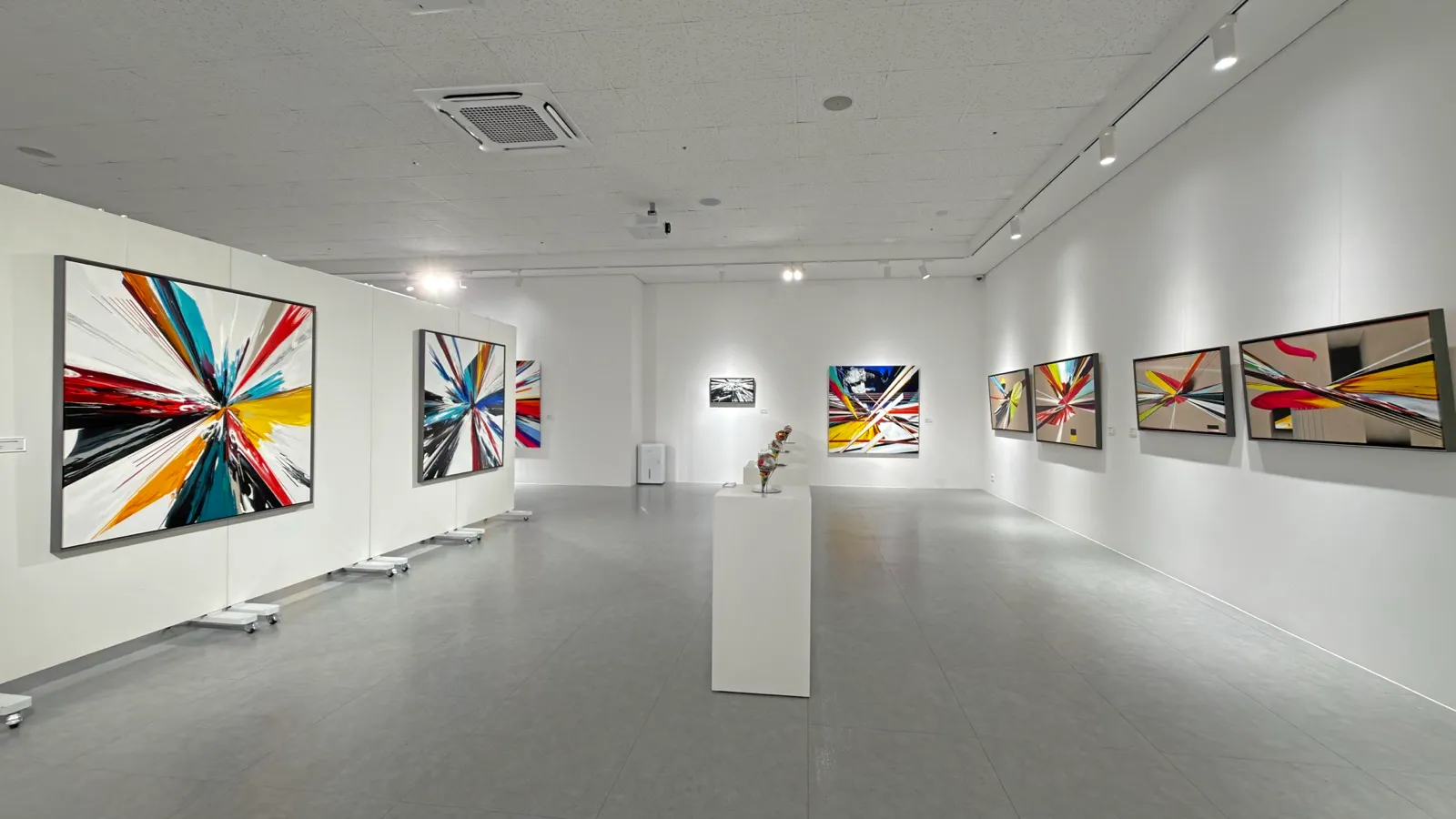 RED LINE : Beyond Time and Space — Minseok Kang’s 15th Solo Exhibition · Gallery UP, Busan 7