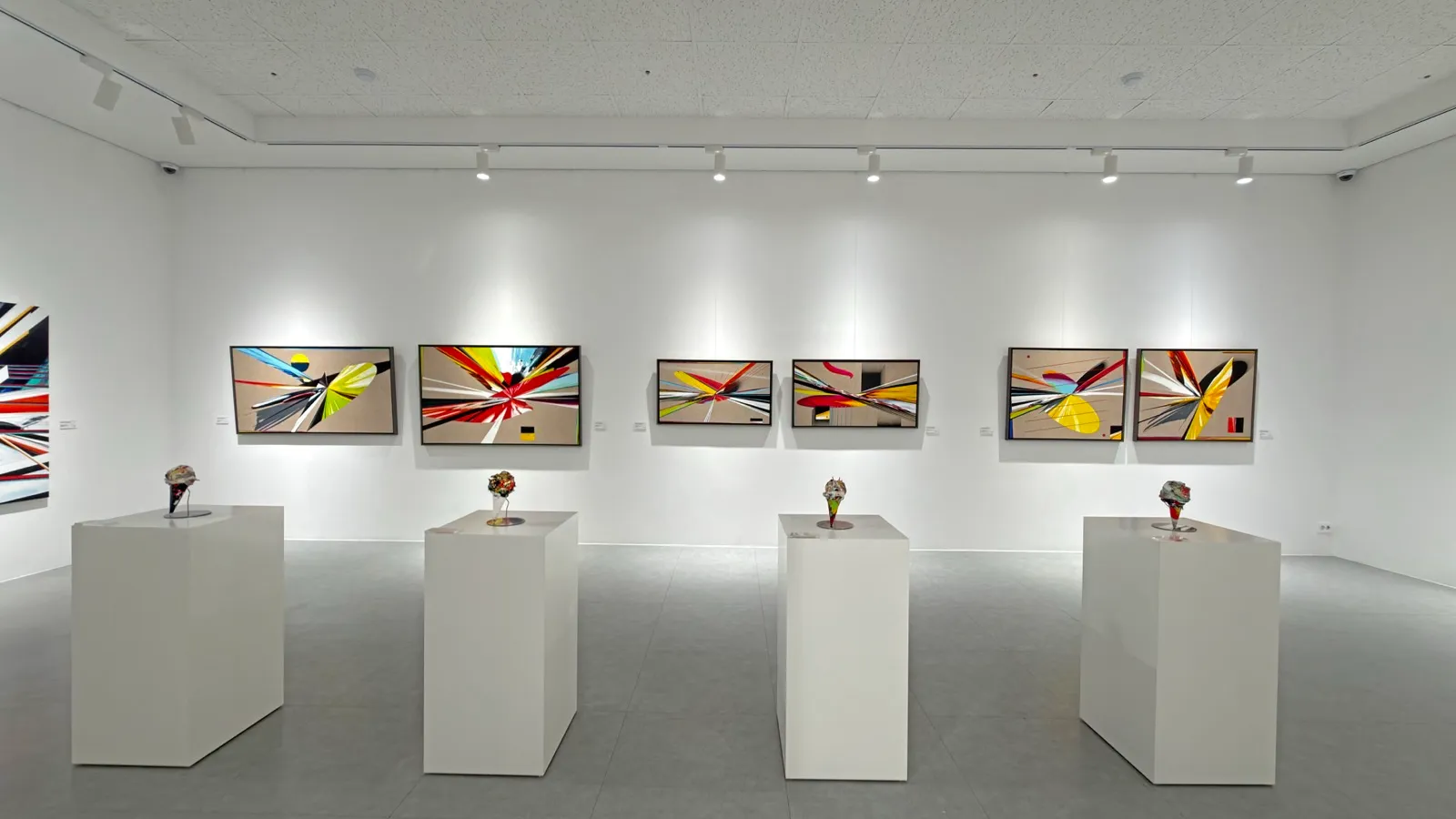 RED LINE : Beyond Time and Space — Minseok Kang’s 15th Solo Exhibition · Gallery UP, Busan 10