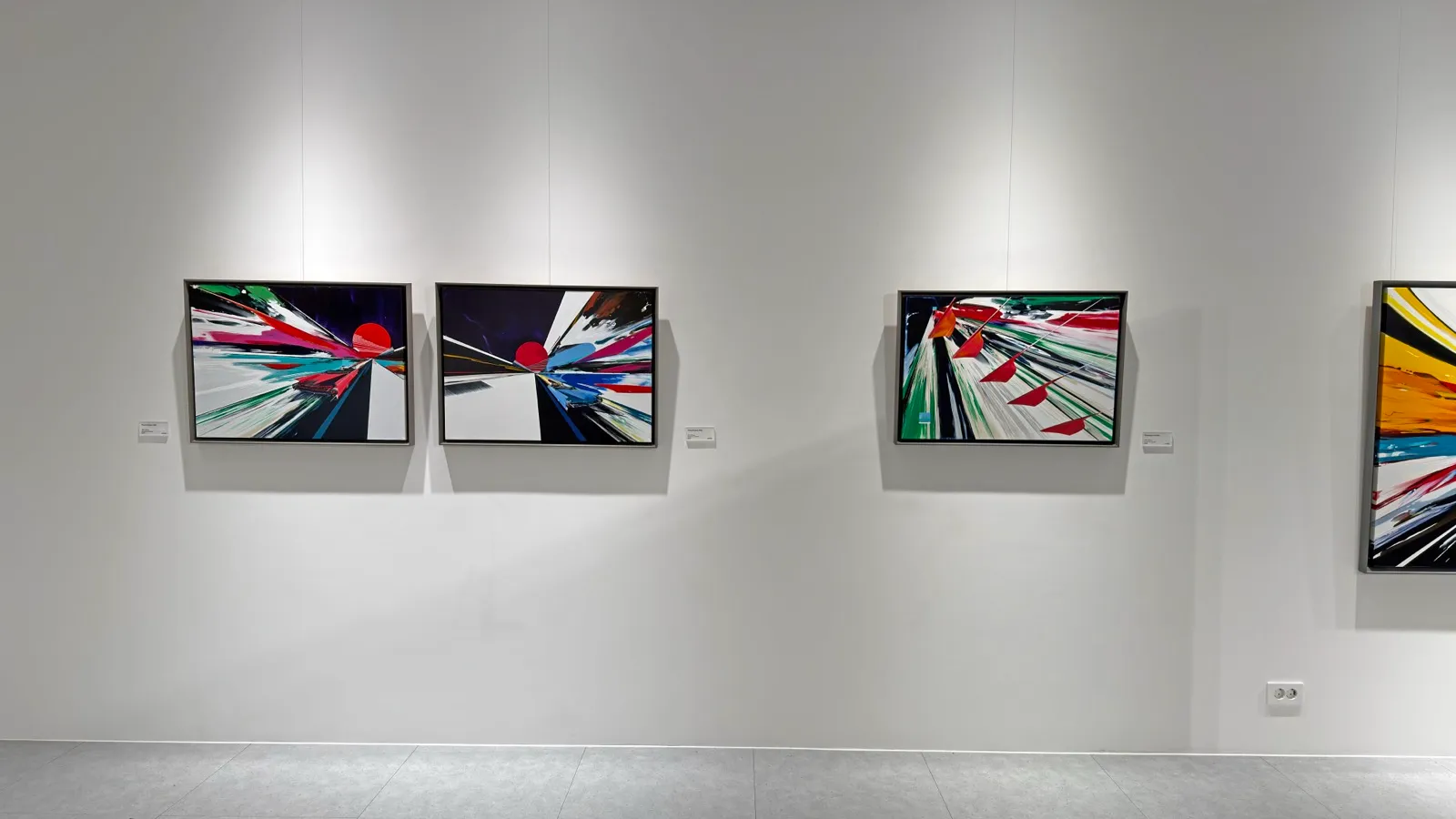 RED LINE : Beyond Time and Space — Minseok Kang’s 15th Solo Exhibition · Gallery UP, Busan 12