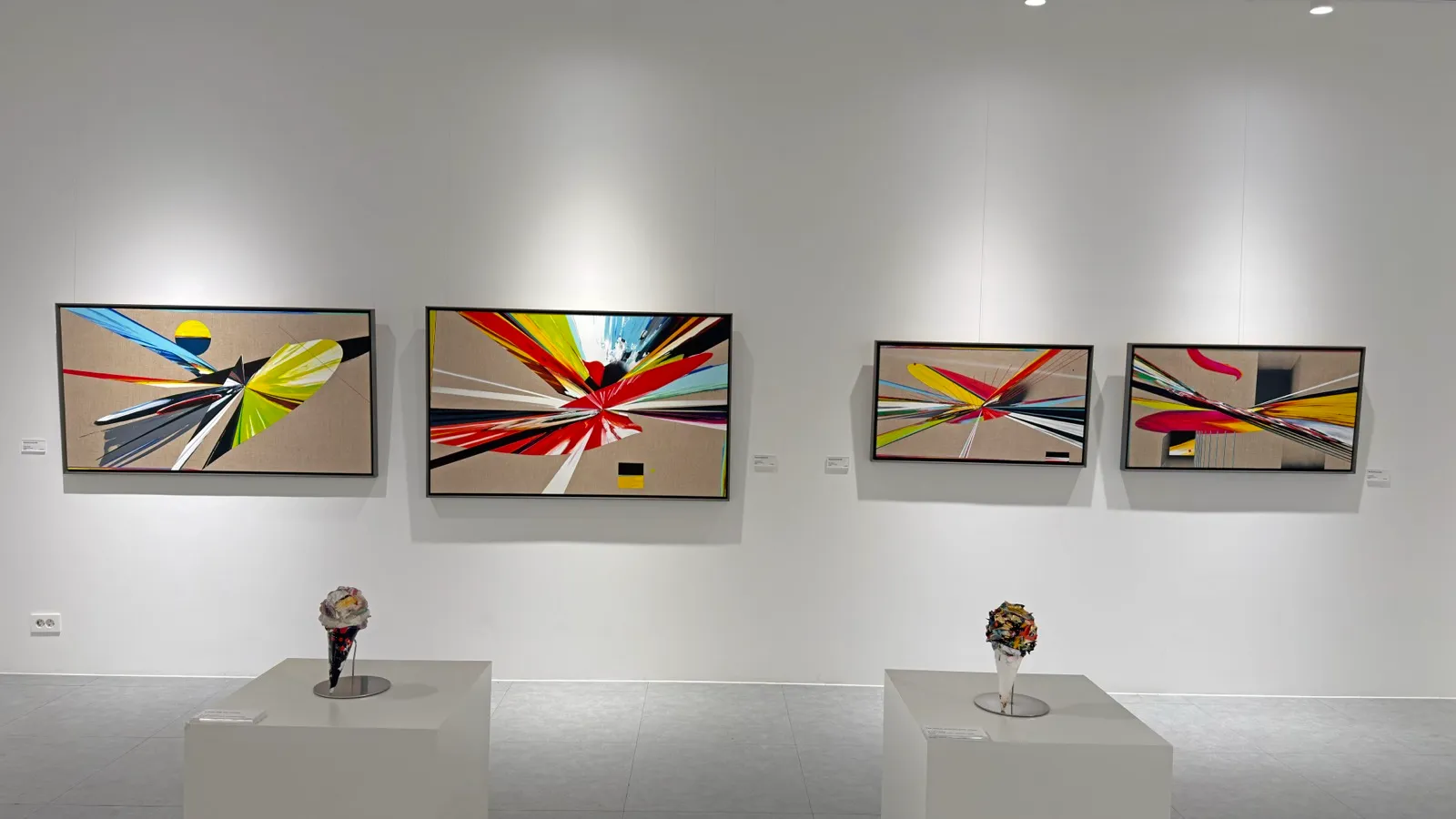 RED LINE : Beyond Time and Space — Minseok Kang’s 15th Solo Exhibition · Gallery UP, Busan 1