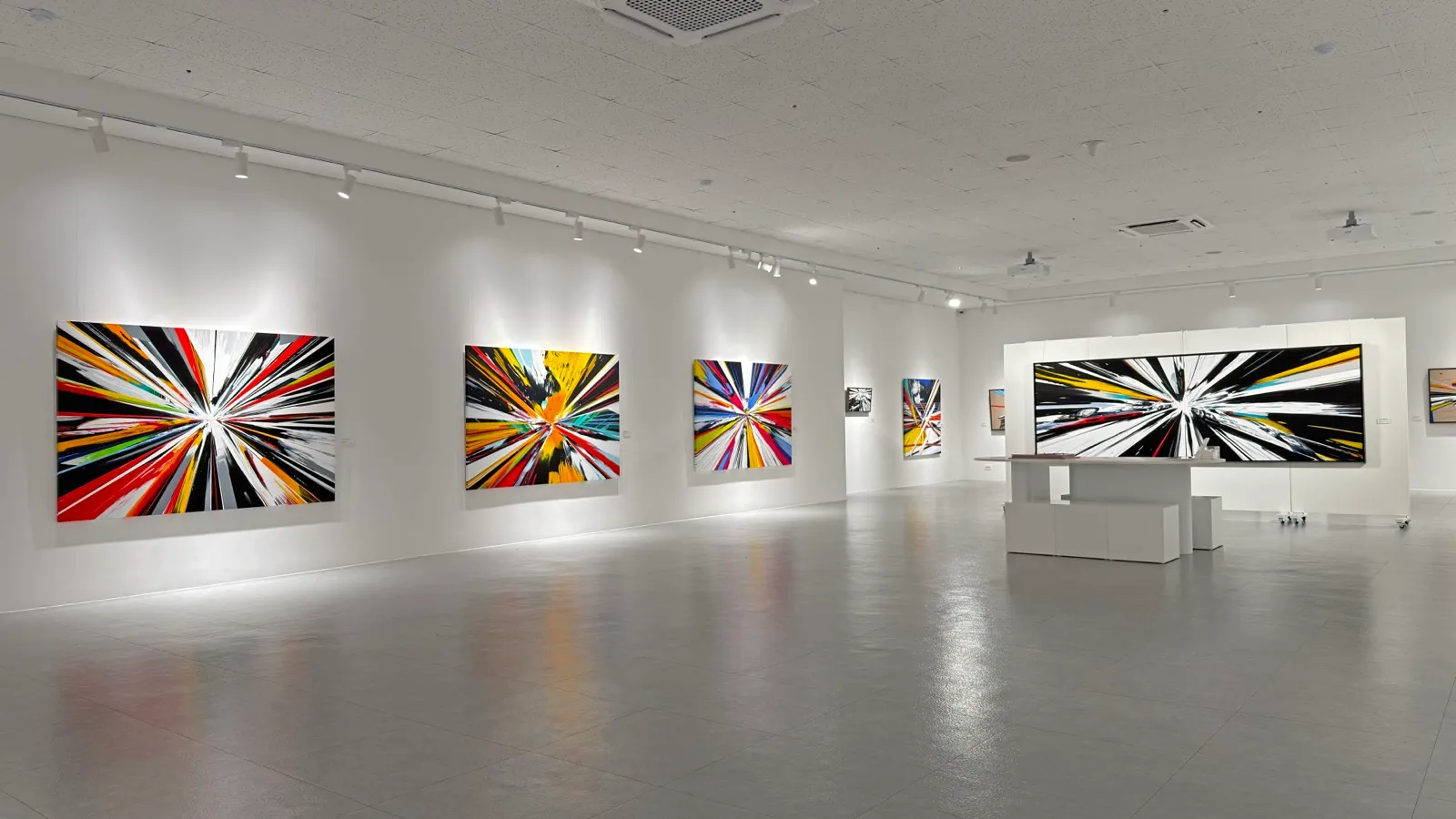 RED LINE : Beyond Time and Space — Minseok Kang’s 15th Solo Exhibition · Gallery UP, Busan 2