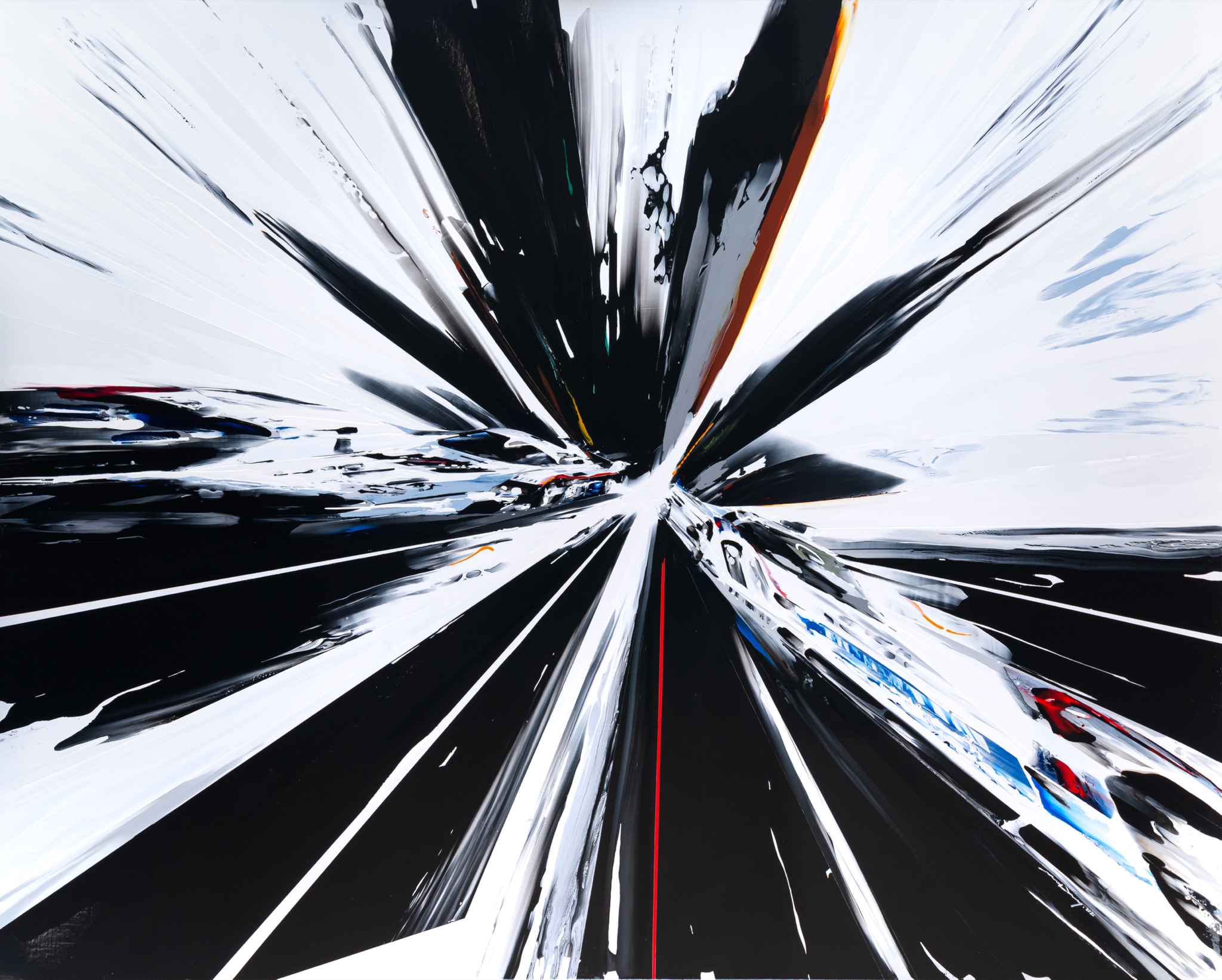 강민석 Minseok Kang 끝없는 힘 Endless Force XXXI 162.2×130.3cm Acrylic on Canvas 2022 Korean contemporary art 한국 현대미술 자동차 그림 automotive fine art 끝없는 힘 Endless Force racing car painting