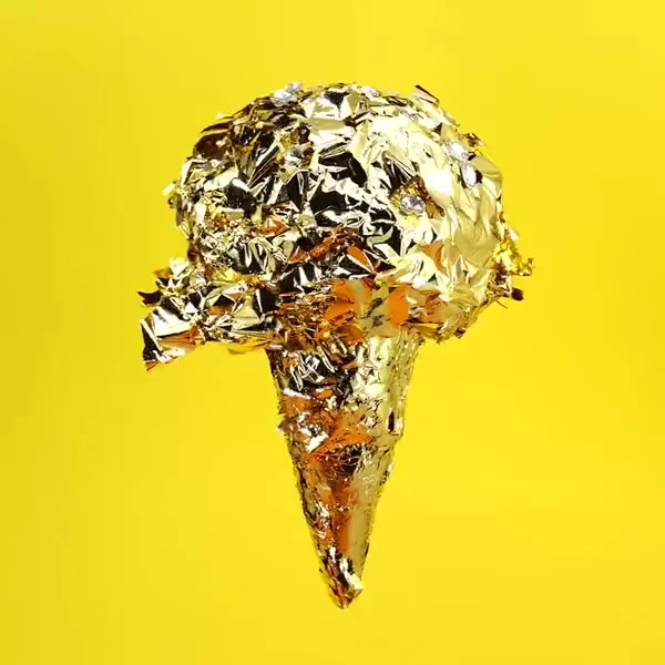 Minseok Kang, Ice Cream No.05 — A single-channel video of an ice cream form playing on loop, Single-channel video