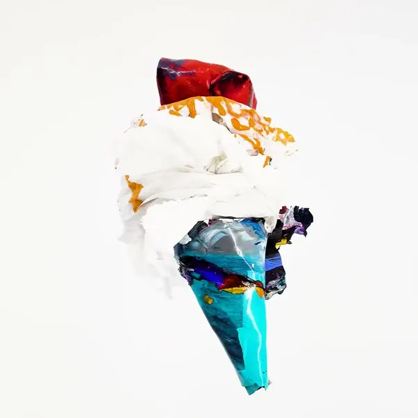 Minseok Kang, Ice Cream No.11 — A single-channel video of an ice cream form playing on loop, Single-channel video
