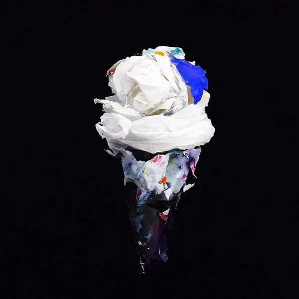 Minseok Kang, Ice Cream No.12 — A single-channel video of an ice cream form playing on loop, Single-channel video