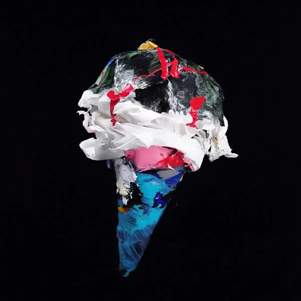 Minseok Kang, Ice Cream No.20 — A single-channel video of an ice cream form playing on loop, Single-channel video