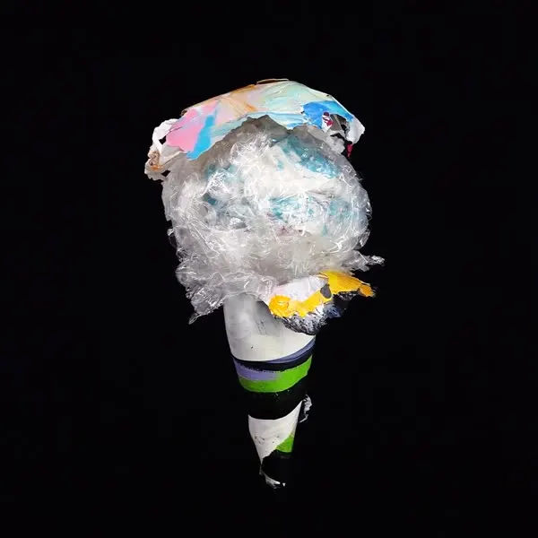 Minseok Kang, Ice Cream No.21 — A single-channel video of an ice cream form playing on loop, Single-channel video