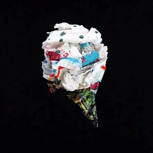 Minseok Kang, Ice Cream No.23 — A single-channel video of an ice cream form playing on loop, Single-channel video