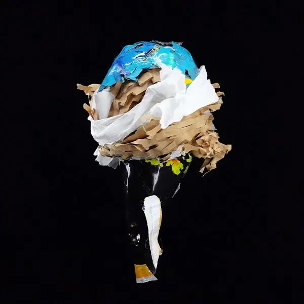 Minseok Kang, Ice Cream No.31 — A single-channel video of an ice cream form playing on loop, Single-channel video