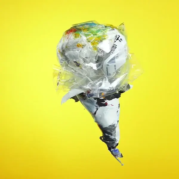Minseok Kang, Ice Cream No.40 — A single-channel video of an ice cream form playing on loop, Single-channel video