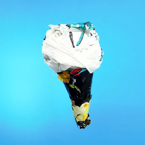 Minseok Kang, Ice Cream No.46 — A single-channel video of an ice cream form playing on loop, Single-channel video