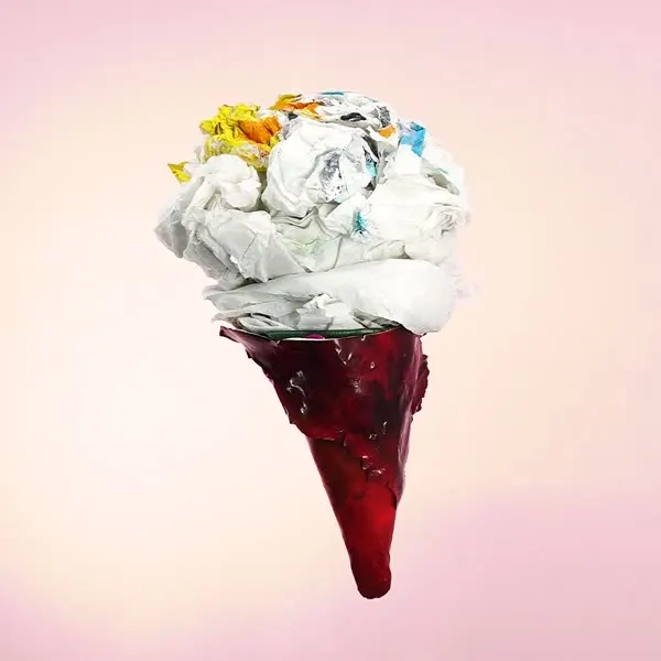 Minseok Kang, Ice Cream No.47 — A single-channel video of an ice cream form playing on loop, Single-channel video