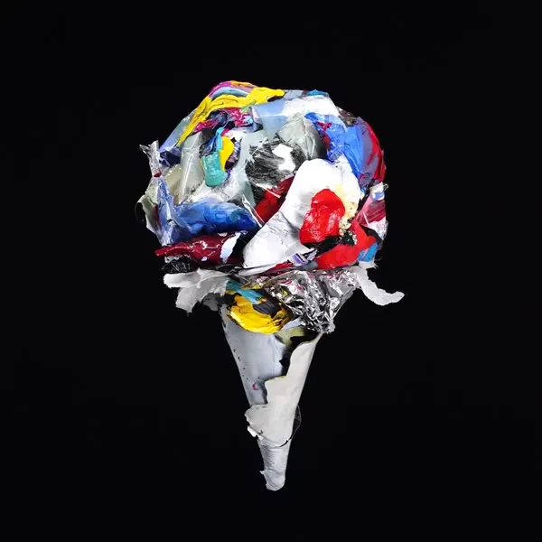 Minseok Kang, Ice Cream No.49 — A single-channel video of an ice cream form playing on loop, Single-channel video
