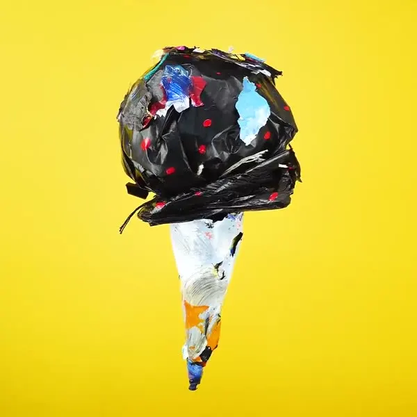 Minseok Kang, Ice Cream No.51 — A single-channel video of an ice cream form playing on loop, Single-channel video