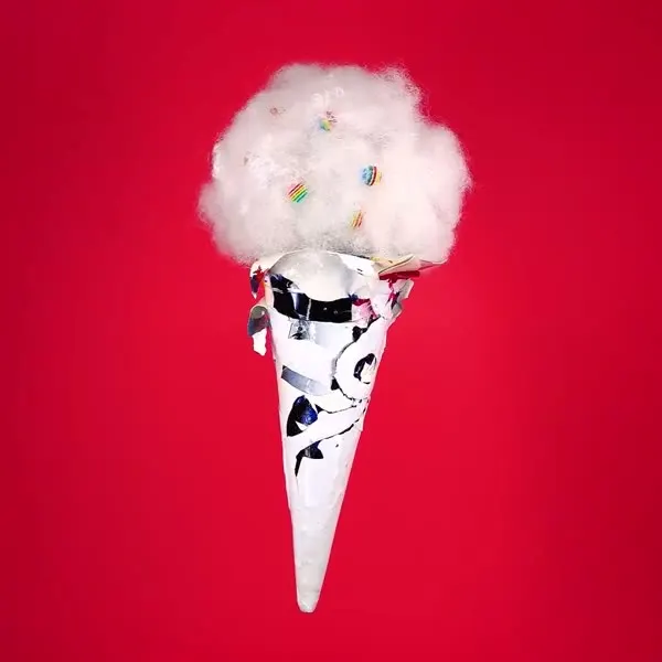 Minseok Kang, Ice Cream No.63 — A single-channel video of an ice cream form playing on loop, Single-channel video
