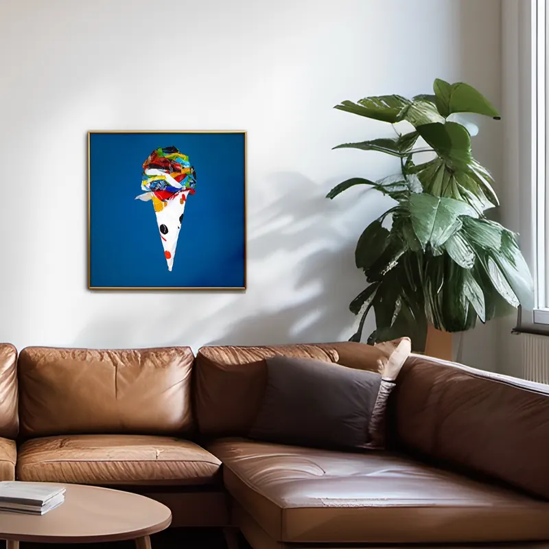 Minseok Kang, Ice Cream No.74 (2024) — Ice cream edition prints produced in three sizes, Pigment print, Giclée print