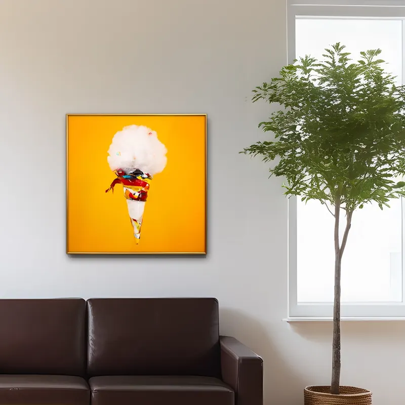 Minseok Kang, Ice Cream No.81 (2024) — Ice cream edition prints produced in three sizes, Pigment print, Giclée print