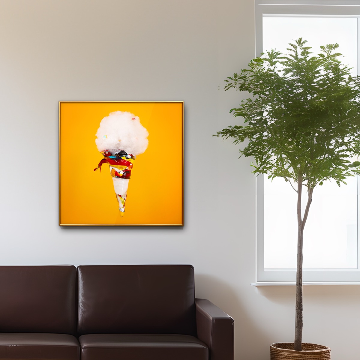 강민석 Minseok Kang 아이스크림 시리즈 Ice Cream No.81 40×40cm / 50×50cm / 70×70cm Pigment print, Giclée print 2024 Korean contemporary art 한국 현대미술 자동차 그림 automotive fine art 오픈에디션 Open Edition art print