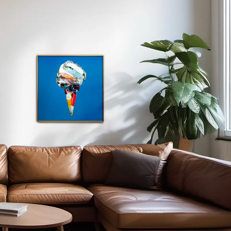 Minseok Kang, Ice Cream No.82 (2024) — Ice cream edition prints produced in three sizes, Pigment print, Giclée print