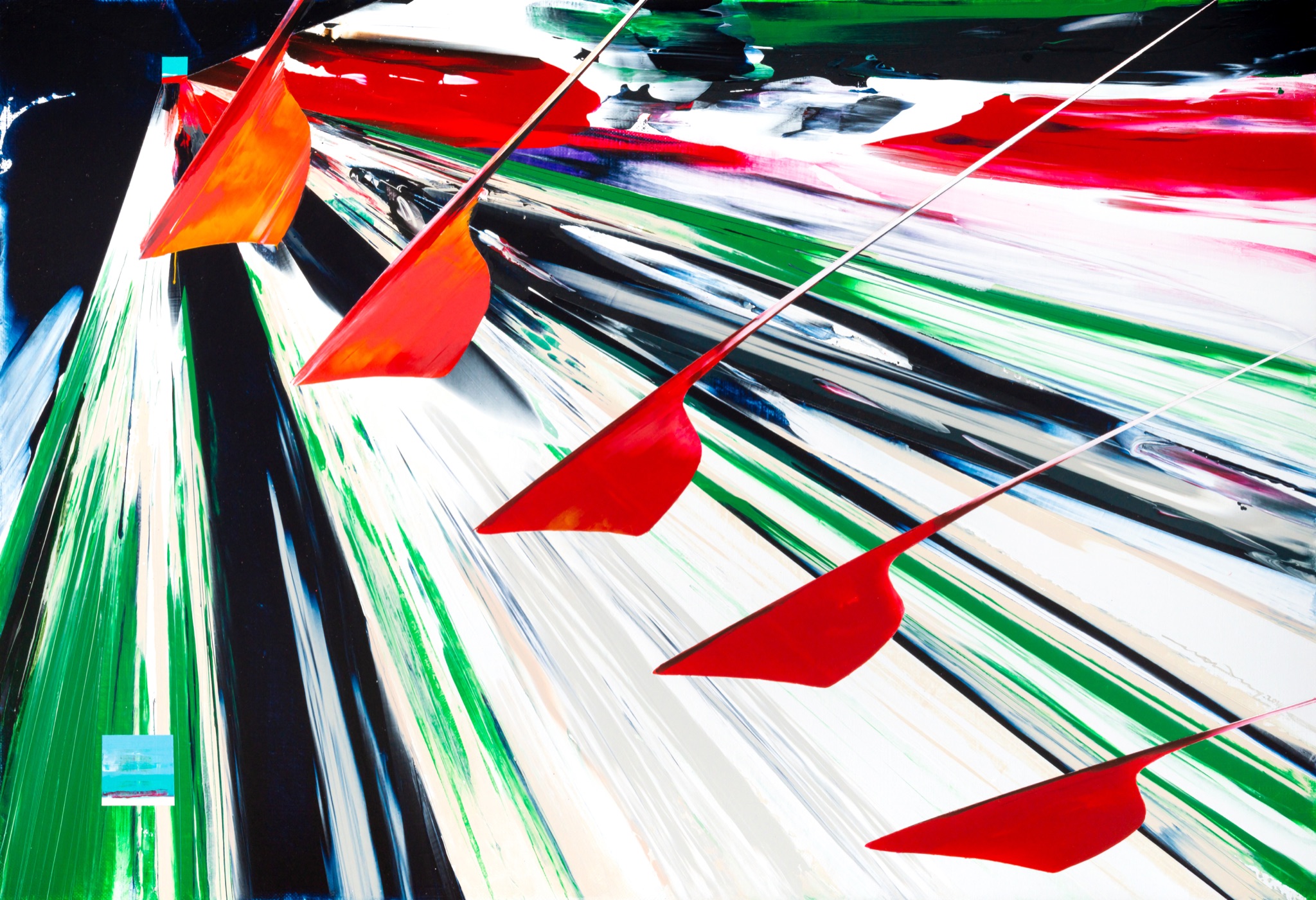강민석 Minseok Kang 시간도약 Timeleap XVI 72.6×50cm Acrylic on Canvas 2024 Korean contemporary art 한국 현대미술 자동차 그림 automotive fine art 시간도약 Timeleap time concept art